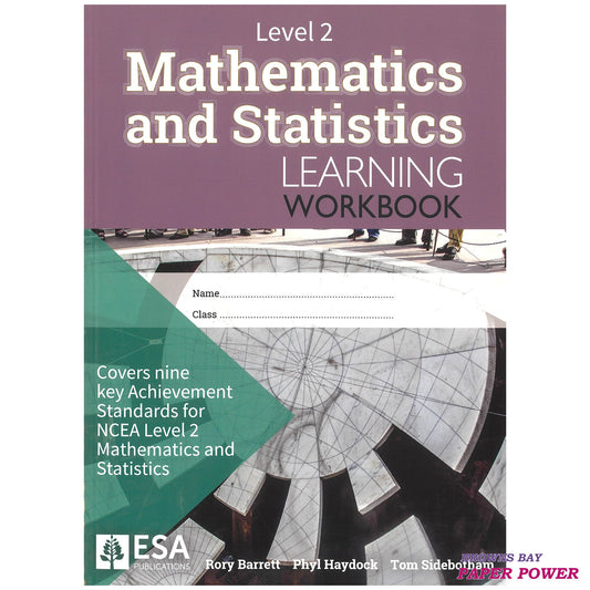 LearnWell ESA Learning Workbook Level 2 - Mathematics and Statistics