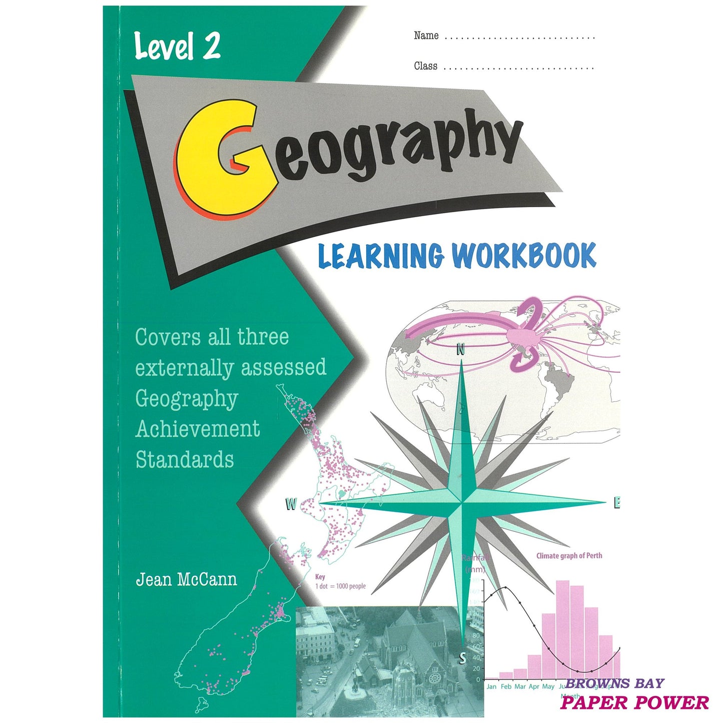 LearnWell ESA Learning Workbook Level 2 - Geography