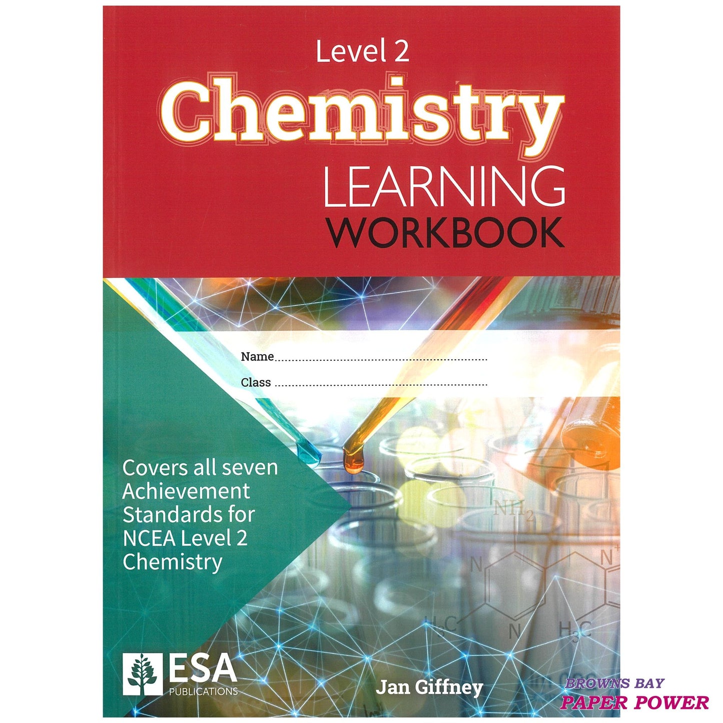 LearnWell ESA Learning Workbook Level 2 - Chemistry