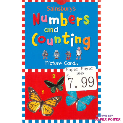 Flash Card - Sainsbury's NUMBERS AND COUNTING PICTURE CARDS