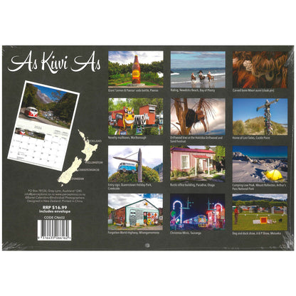 2026 Wall Calendar - As Kiwi As