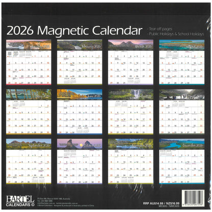 2026 Magnetic Wall Calendar - Inspirations