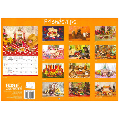 2026 Wall Calendar - Friendships