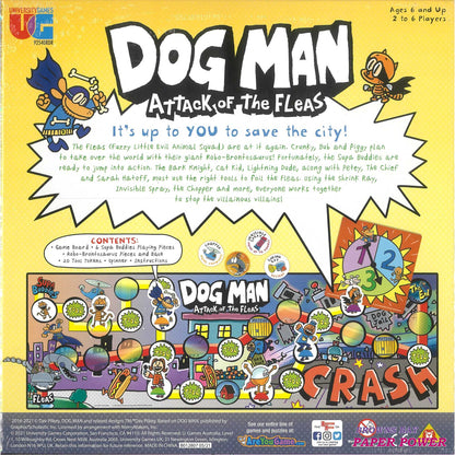 Dog Man Attack Of Fleas Game