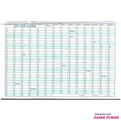2027 Easy 2C Wall Calendar