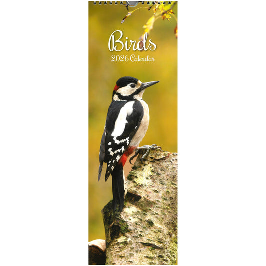 2026 Wall Slim Calendar Birds
