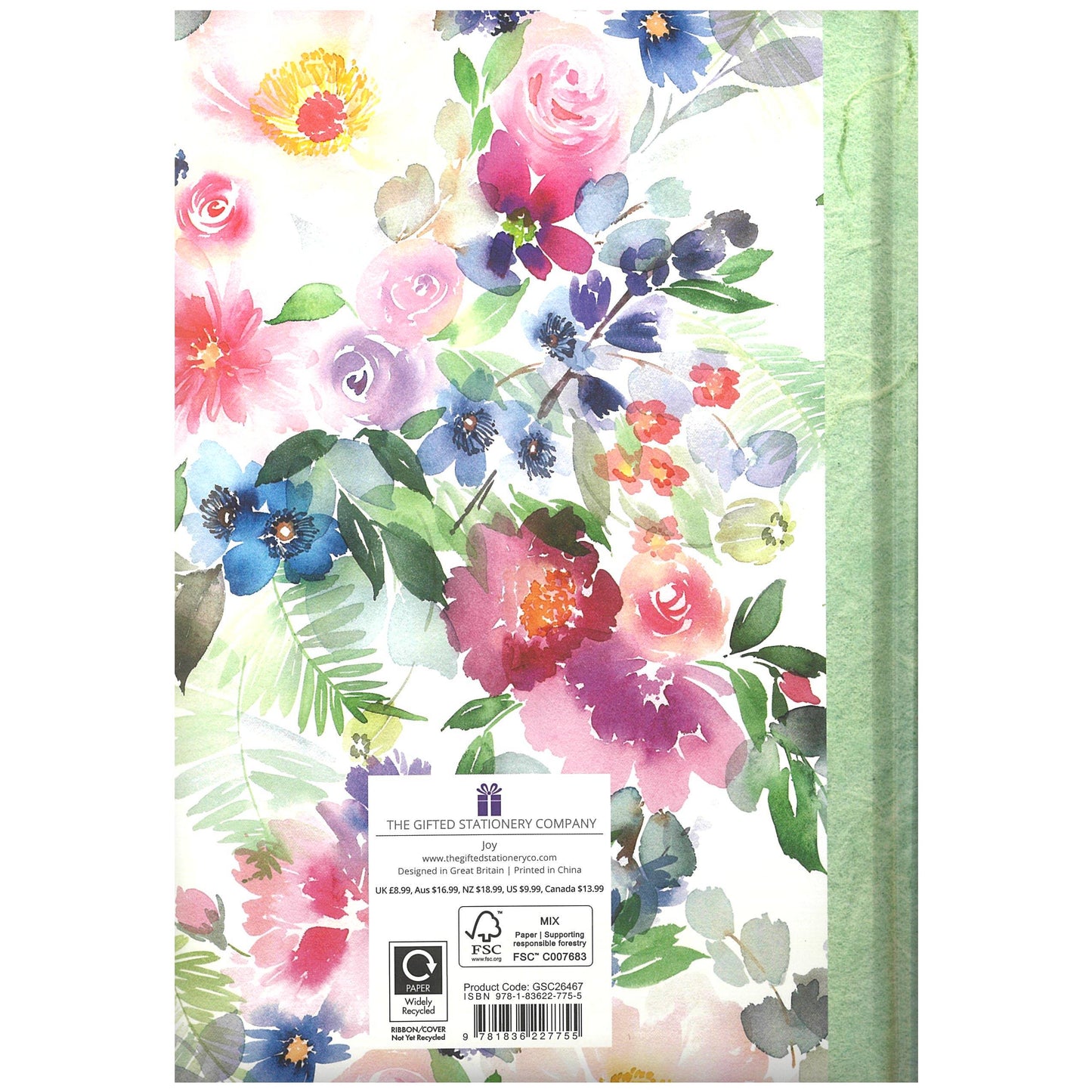 2026 A5 Diary Week to View - Joy