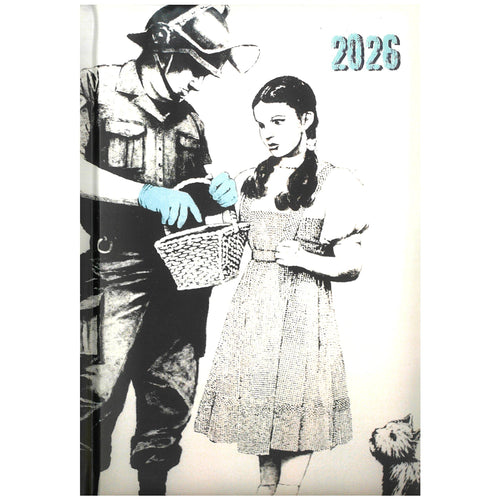 2026 A5 Diary Week to View - Banksy
