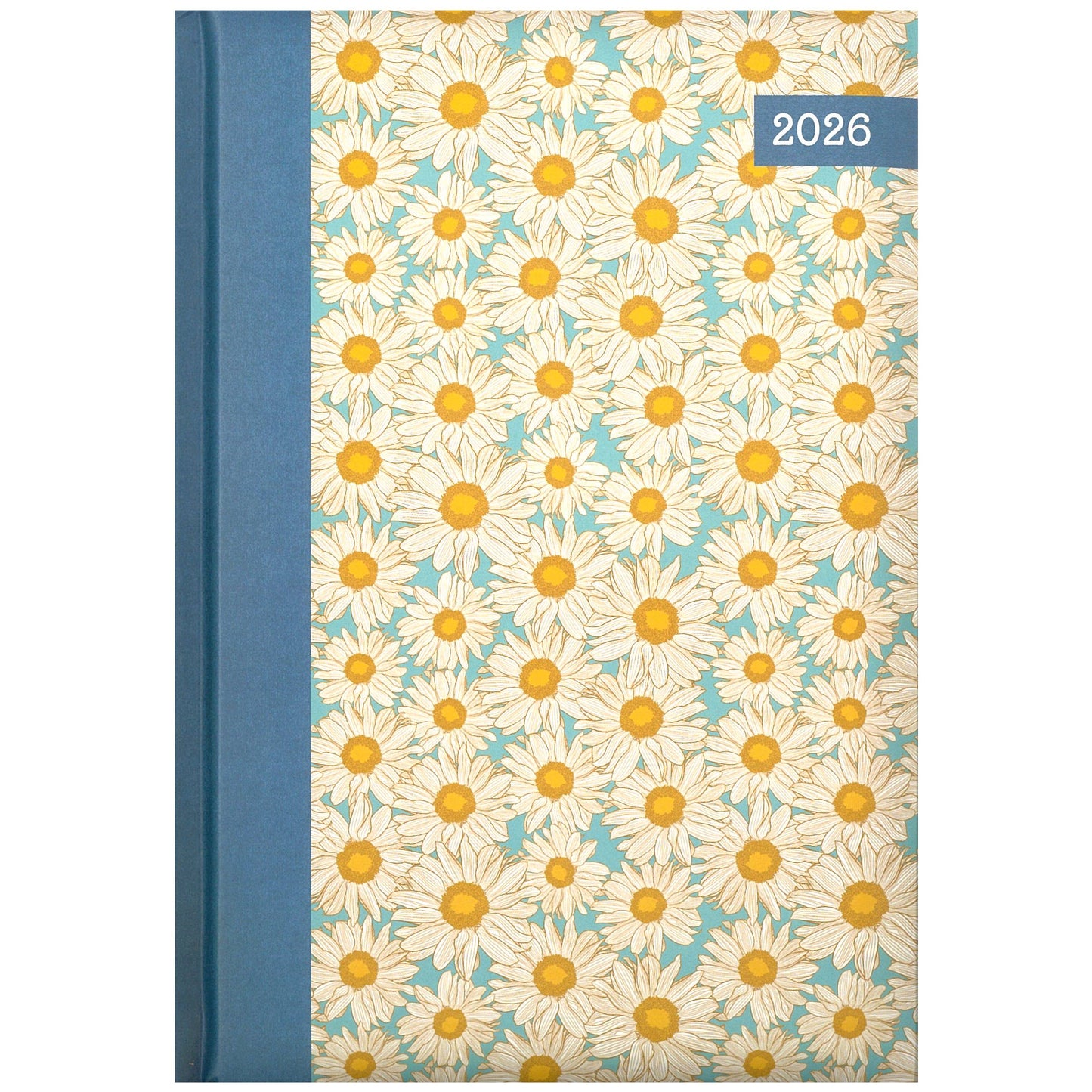 2026 A5 Diary Week to View - Hazy Daisies