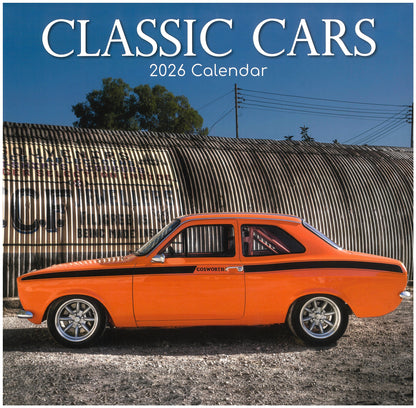 2026 Wall Calendar - Classic Cars