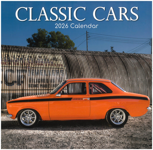 2026 Wall Calendar - Classic Cars
