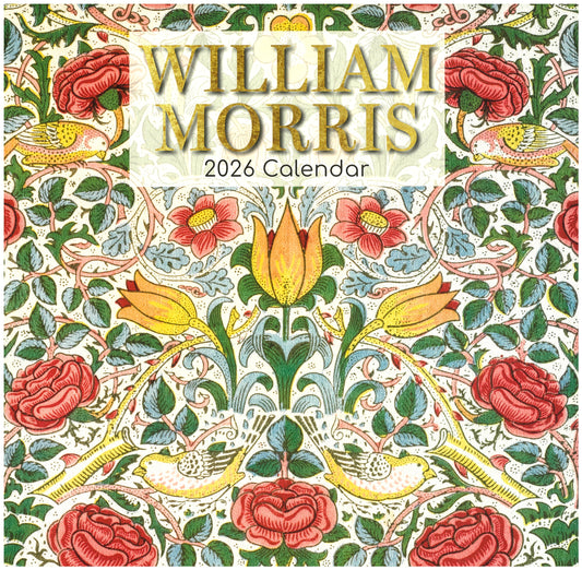 2026 Wall Calendar - William Morris