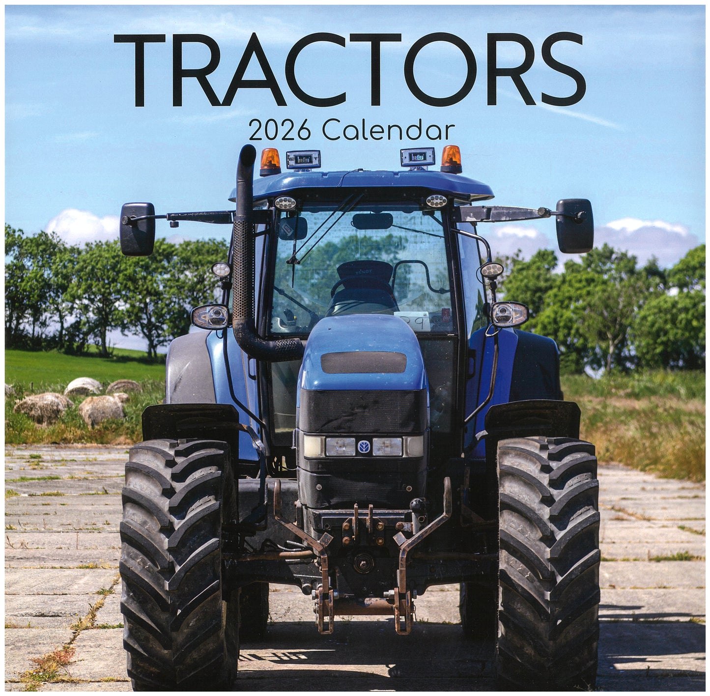 2026 Wall Calendar - Tractors