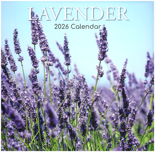2026 Wall Calendar - Lavender