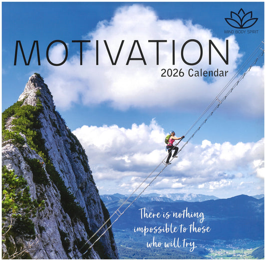 2026 Wall Calendar - Motivation