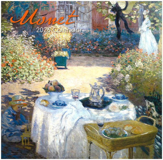2026 Wall Calendar - Monet