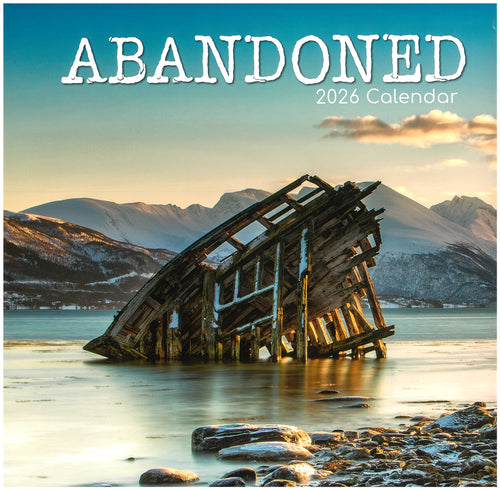 2026 Wall Calendar - Abandoned