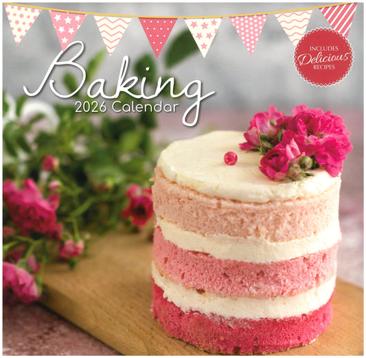2026 Wall Calendar - Baking