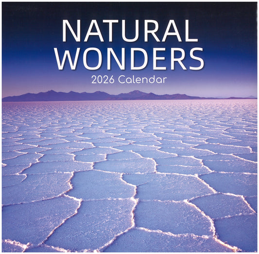 2026 Wall Calendar - Natural Wonders