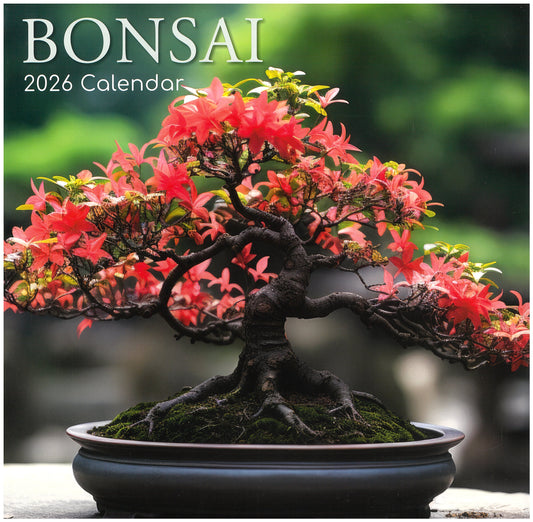 2026 Wall Calendar - Bonsai