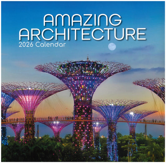 2026 Wall Calendar - Amazing Architecture