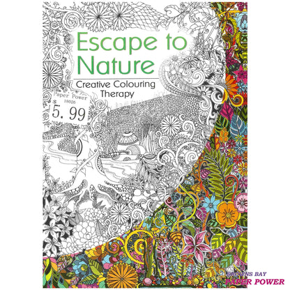 Colouring Books - Escape To Nature