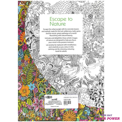Colouring Books - Escape To Nature