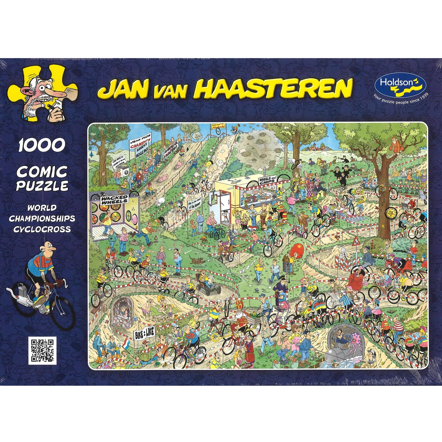 Jigsaw Puzzle 1000 Pcs Jan Van HAASTEREN - World Championships Cyclocross