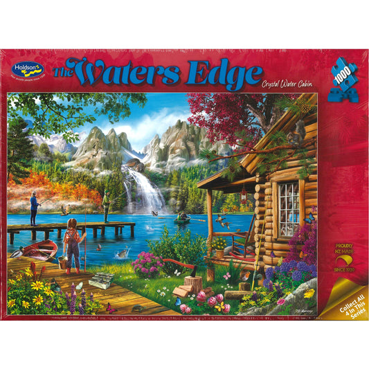 Jigsaw Puzzle 1000Pcs - The Waters Edge - Crystal Water Cabin