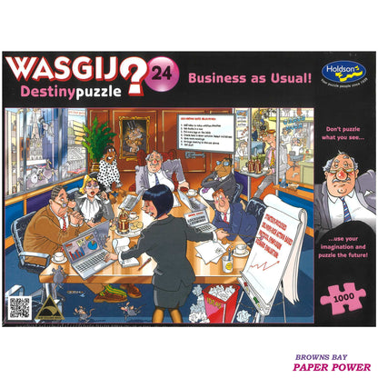 Wasgij ? Destiny Puzzle 24 - Business As Usual!