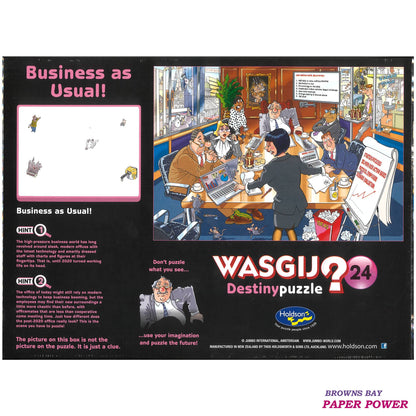 Wasgij ? Destiny Puzzle 24 - Business As Usual!
