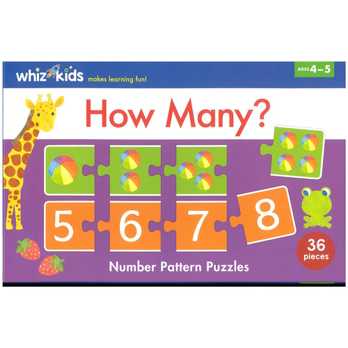Whiz Kids - How Many? Puzzle 36 Pieces