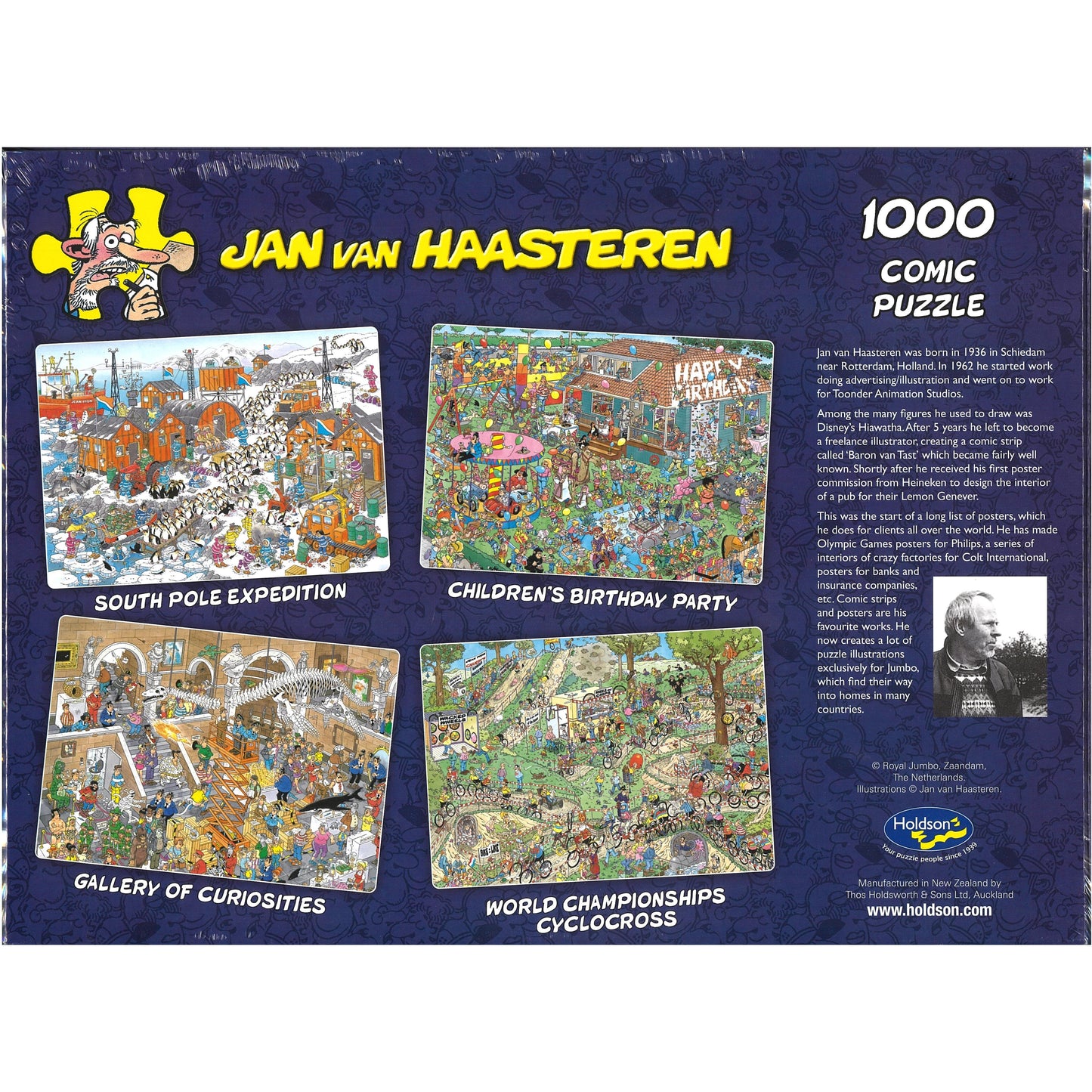 Jigsaw Puzzle 1000 Pcs Jan Van HAASTEREN - World Championships Cyclocross