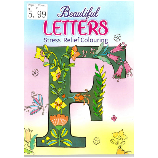 Colouring Books - Beautiful Letters