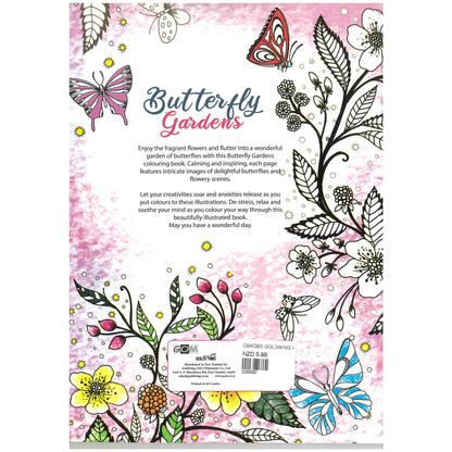 Colouring Books - Butterfly Gardens