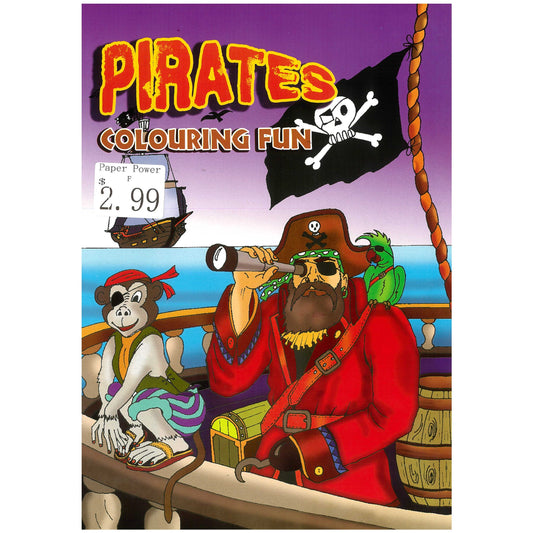 Colouring Book - Pirates