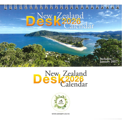 2026 Calendar New Zealand Desk Calendar