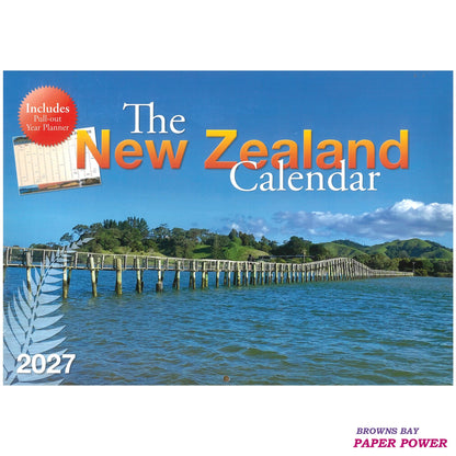 2027 Wall Calendar - New Zealand / Pull-out Year Planner
