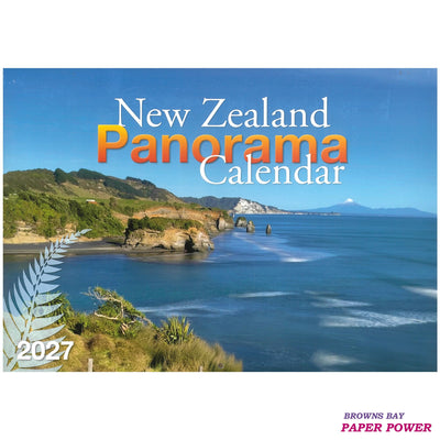 2027 Wall Calendar - New Zealand Panorama