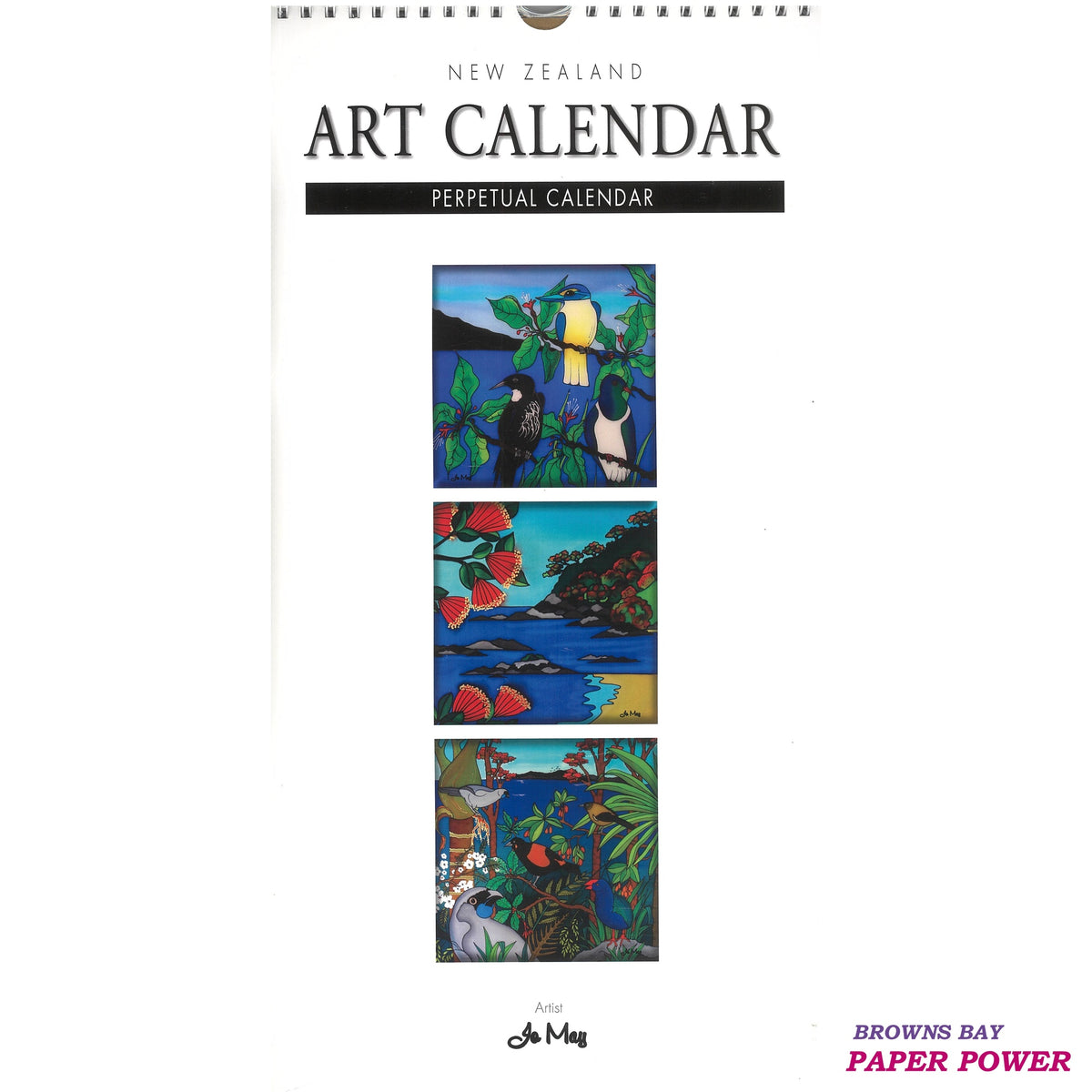 New Zealand Art Perpetual Calendar