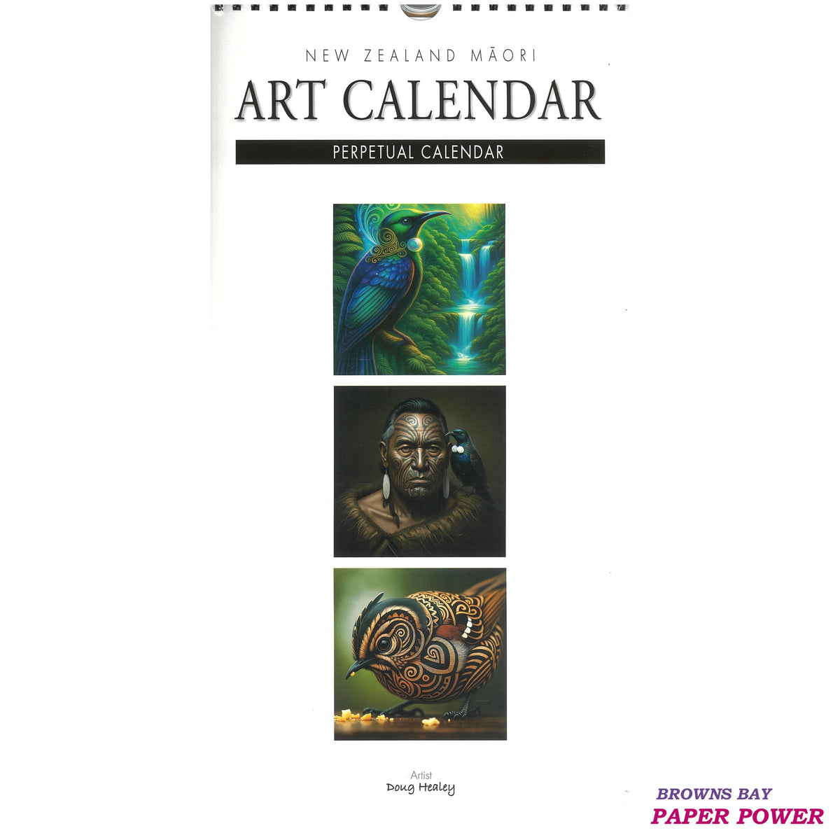 New Zealand Maori Art Perpetual Calendar