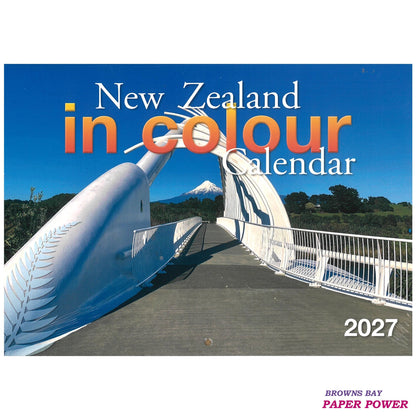 2027 Wall Calendar - New Zealand In Colour