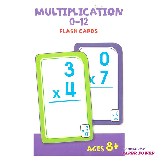Flash Card - Multiplication 0-12