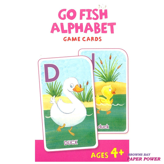 Flash Card - Go Fish Alphabet