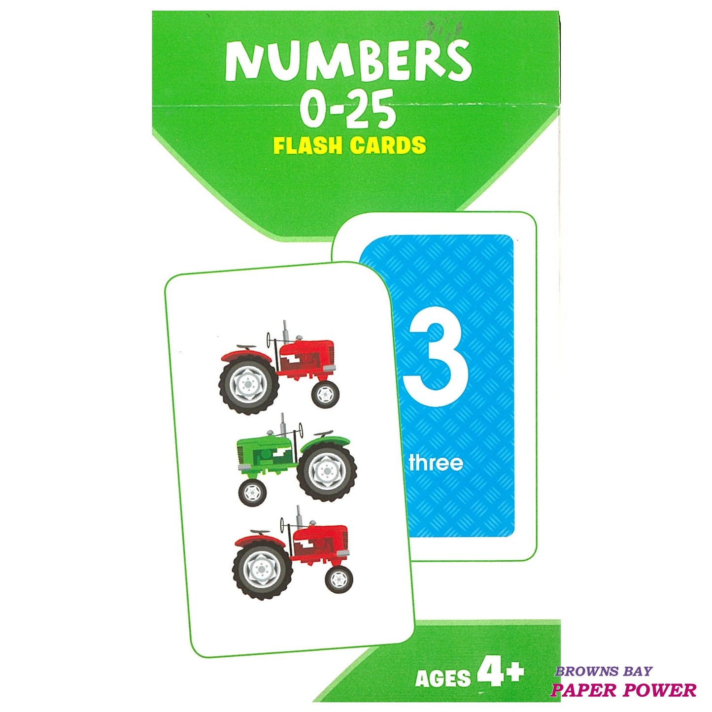 Flash Card - Numbers 0-25
