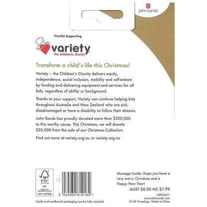 Xmas Boxed Cards - 10Cards/pack