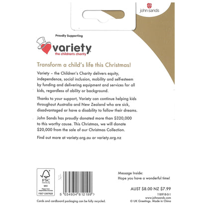 Xmas Boxed Cards - 10Cards/pack