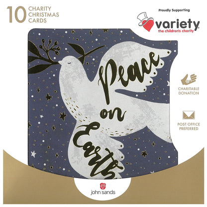 Xmas Boxed Cards - 10 Cards/Pack