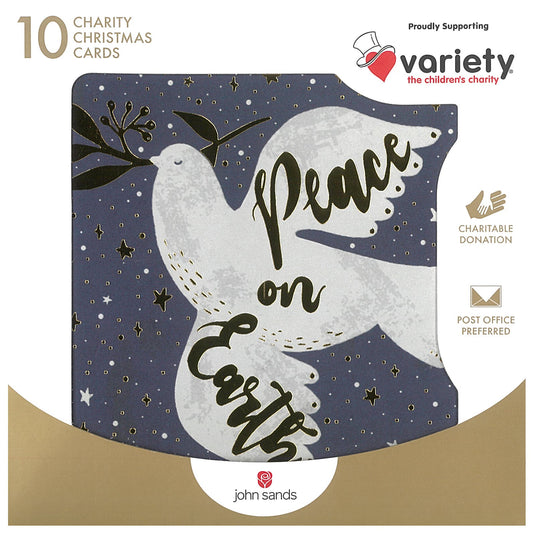 Xmas Boxed Cards - 10 Cards/Pack