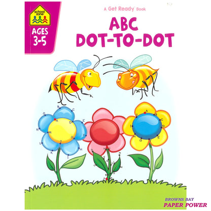 ABC Dot-To-Dot - School Zone